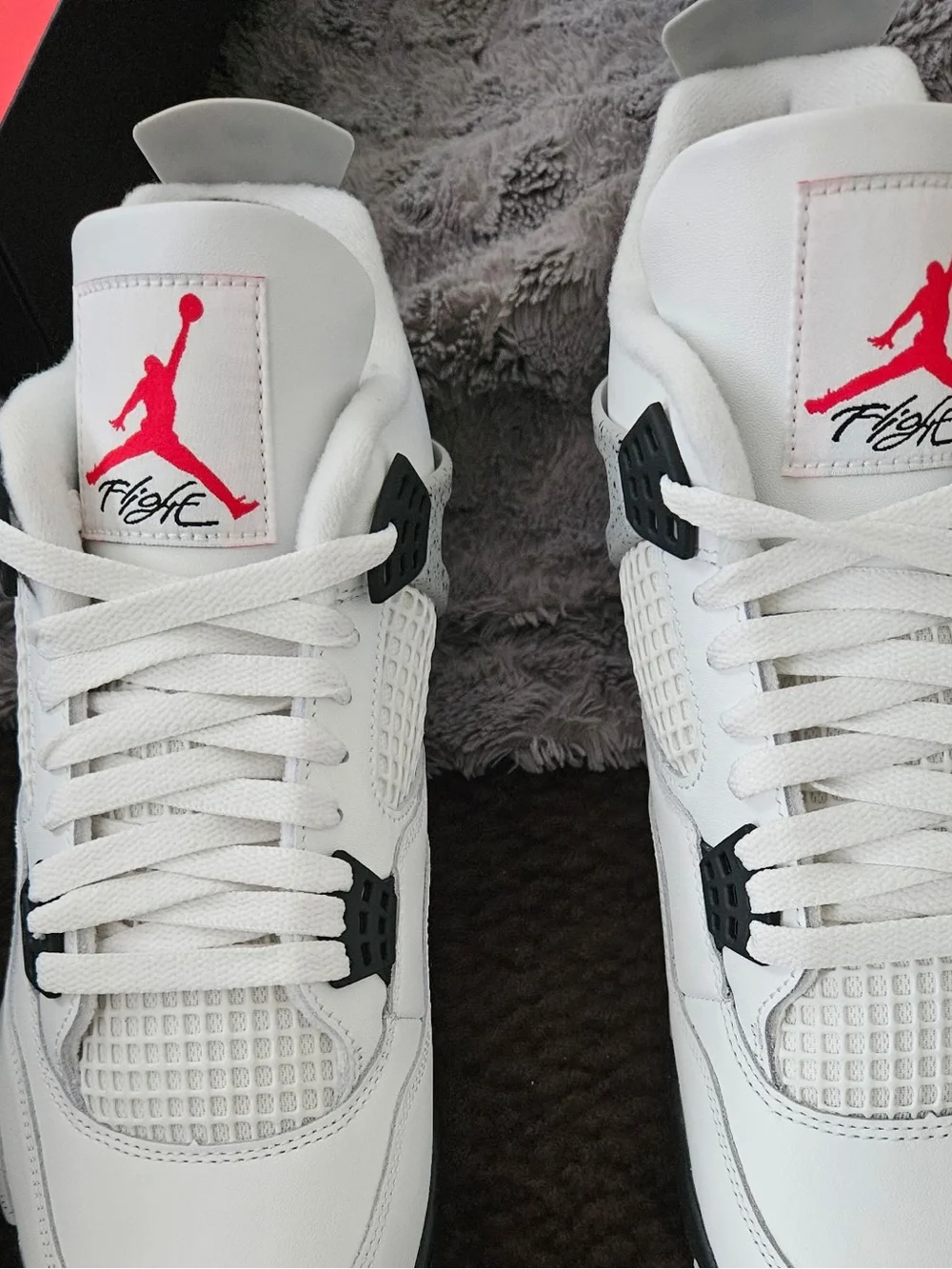Air Jordan 4 Retro White Cement - OBO!!!